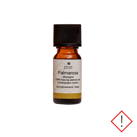 Fischer Pure Nature Palmarosaolie AEterisk Øko | 10 ml fra Fischer Pure Nature på Mecindo.dk