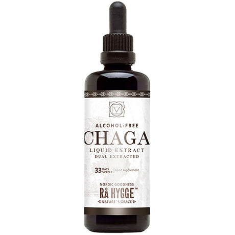 Rå Hygge Chaga Concentrated Liquid Extract Økologisk | 100 ml fra Rå Hygge på Mecindo.dk