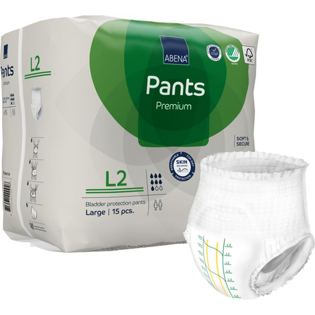 Abena Premium Pants M2 | Str. L fra Abena på Mecindo.dk