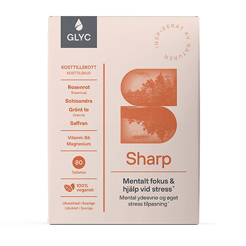 Glyc Sharp | 80 Tabl. fra Glyc på Mecindo.dk