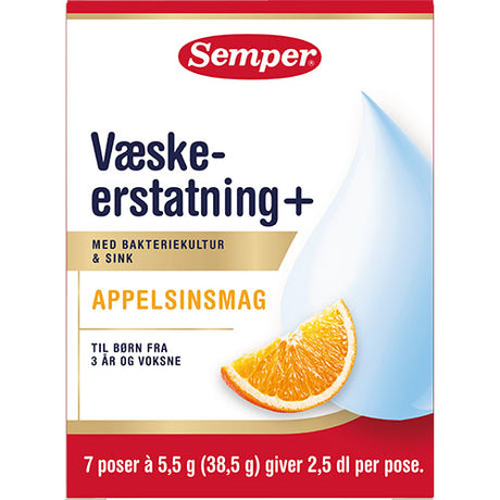 Semper Vaeskeerstatning+ M. Elektrolytter | 38.5 gr fra Semper på Mecindo.dk