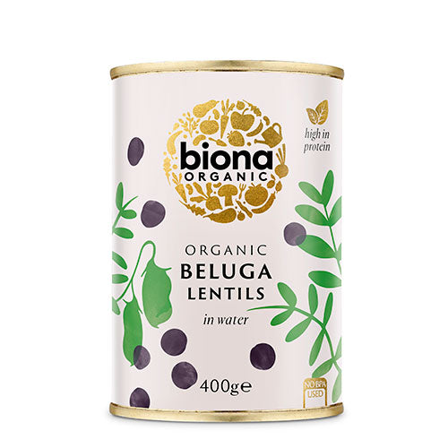 Biona Organic Belugalinser Økologisk | 400 gr fra Biona Organic på Mecindo.dk