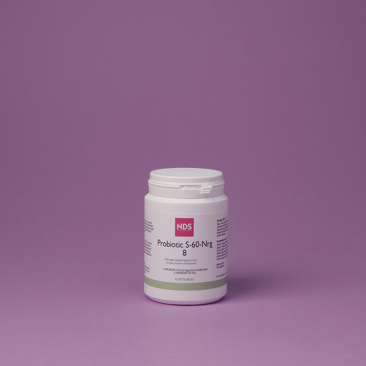 NDS Probiotic S-60-nrg 8 | 100 gr fra NDS på Mecindo.dk