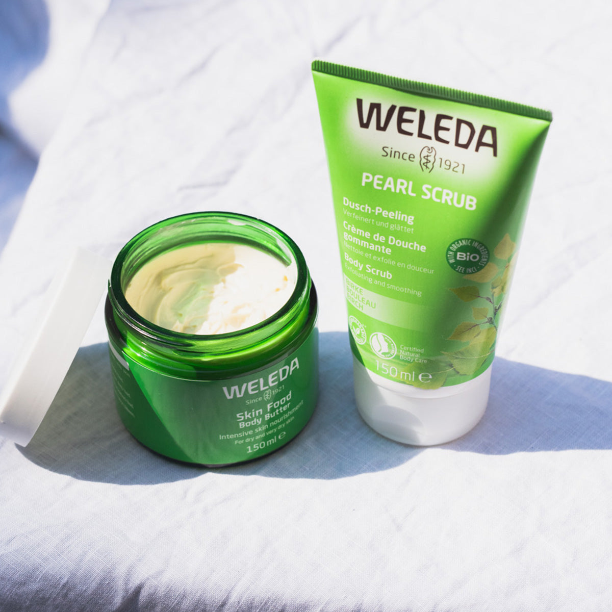 Birch Body Scrub fra Weleda på Mecindo.dk