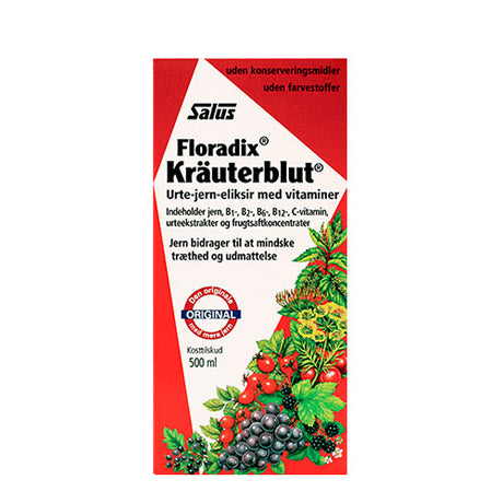 Floradix Kräuterblut Urte-Jern Mikstur