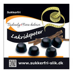 Lakridspoter Søde Sukkerfri | 90 gr