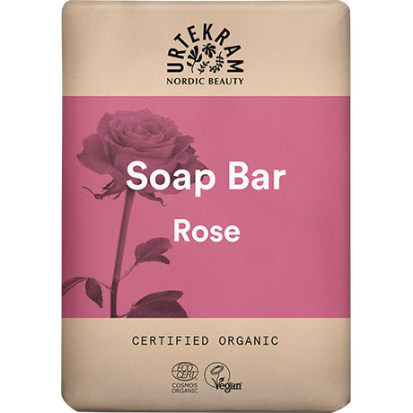 Urtekram Rose Soap Bar | 100 GR fra Urtekram på Mecindo.dk