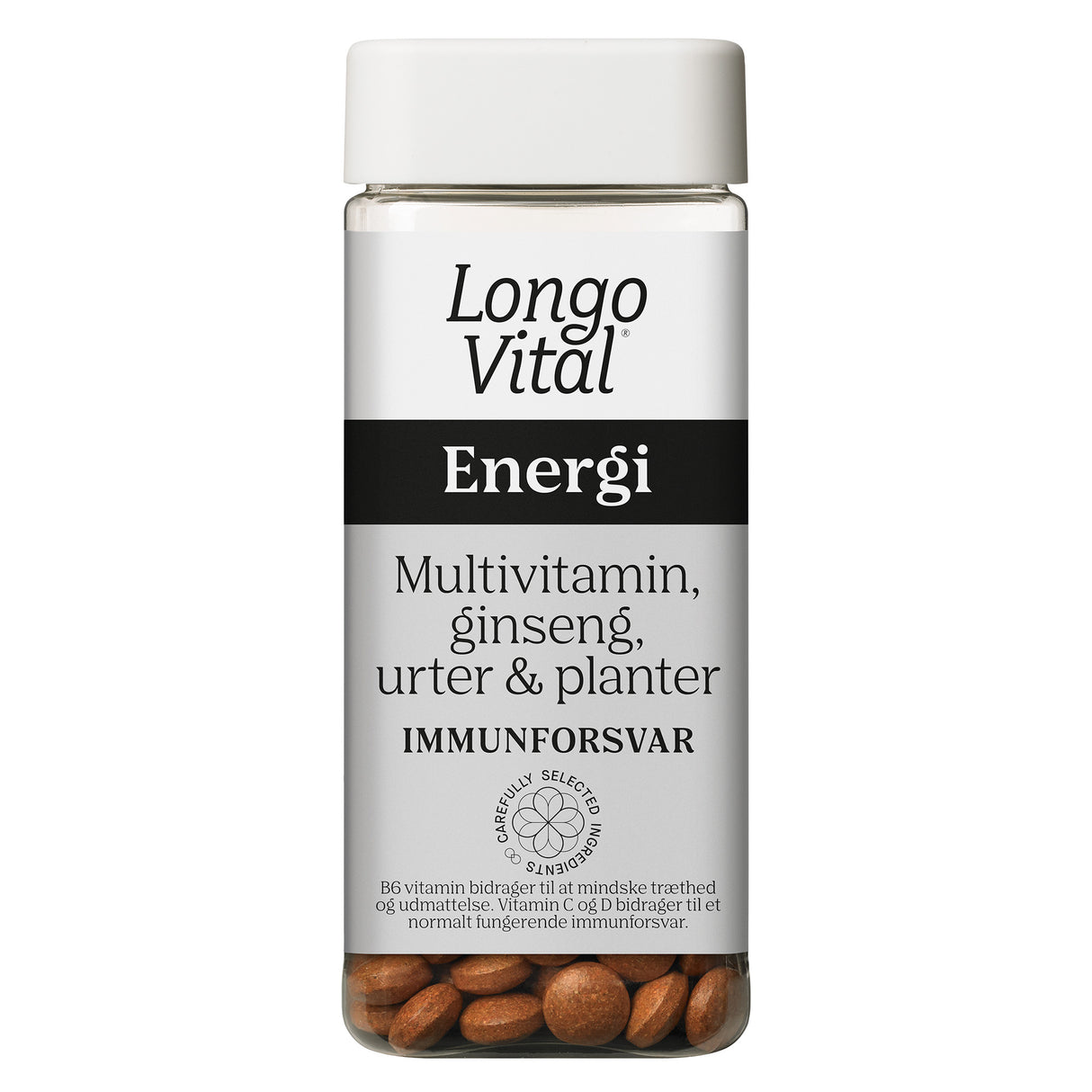 Longo Multivitamin Energi | 180 tabletter fra Longo på Mecindo.dk
