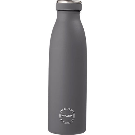 AYA&IDA Drinking Bottle 500ml | Dark Grey fra AYA&IDA på Mecindo.dk
