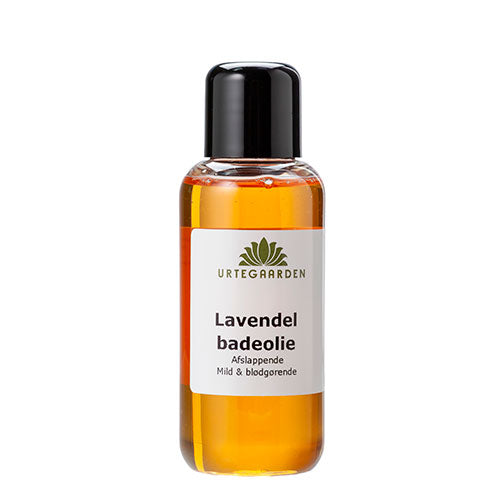 Urtegaarden Afslappende Badeolie Lavendel | 100 ml fra Urtegaarden på Mecindo.dk