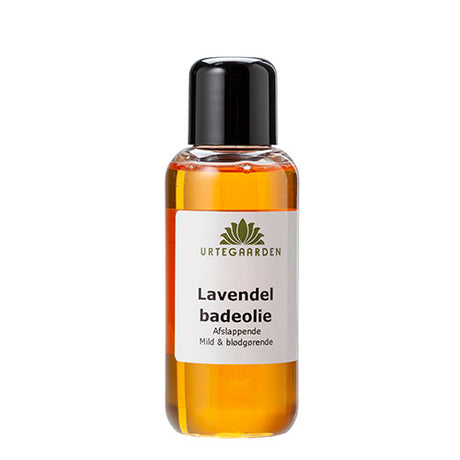 Urtegaarden Afslappende Badeolie Lavendel | 100 ml fra Urtegaarden på Mecindo.dk