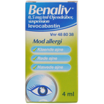 Benadryl & Benaday Benaliv Øjendråber | 4 ml