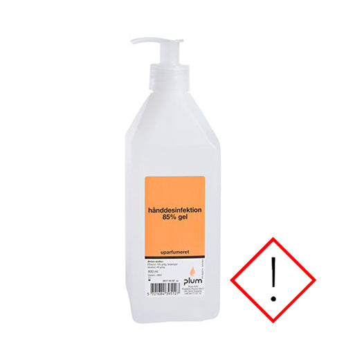 PLUM Hånddesinfektion Gel | 600 ml fra PLUM på Mecindo.dk