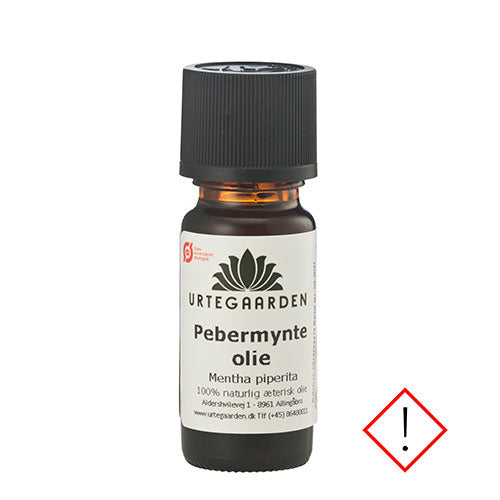 Urtegaarden Pebermynteolie Økologisk | 30 ml fra Urtegaarden på Mecindo.dk