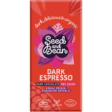 Seed & Bean Mørk Chokolade 58% Kaffe Espresso Økologisk | 75 gr fra Seed & Bean på Mecindo.dk