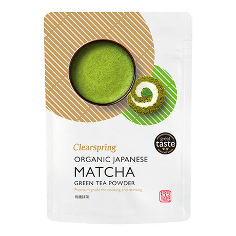 Clearspring Matcha Grøn Te Pulver Økologisk | 100 gr fra Clearspring på Mecindo.dk