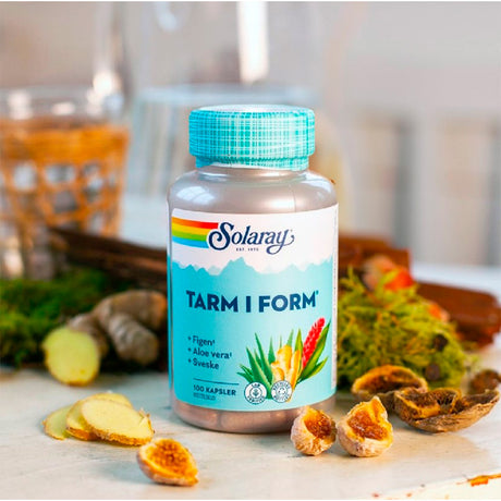 Solaray Naturlig Tarm I Form | 100 kapsler