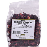 Natur-Drogeriet Hibiscusblomst Knust | 90 gr fra Natur-Drogeriet på Mecindo.dk