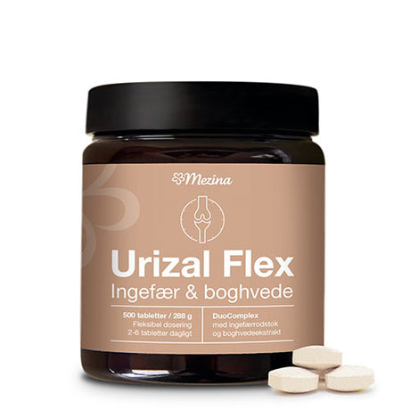 Urizal Flex Ingefaer | 500 Tabl. fra Urizal på Mecindo.dk