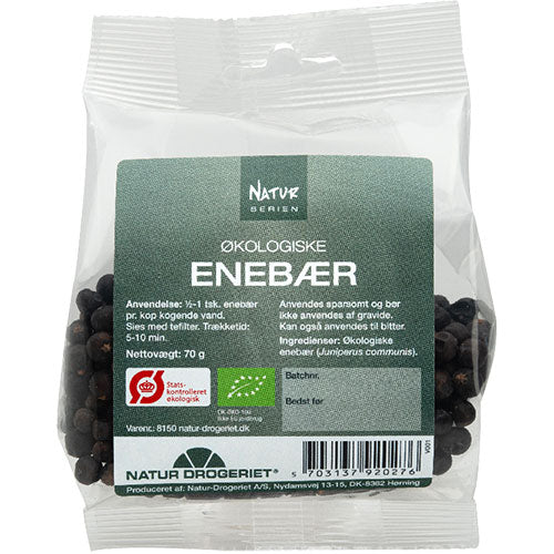 Natur-Drogeriet Enebaer Hele Økologisk | 70 gr fra Natur-Drogeriet på Mecindo.dk