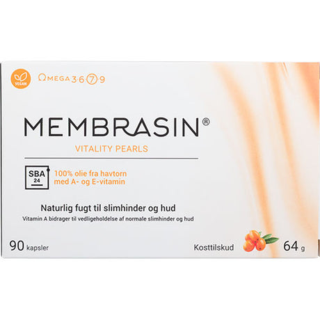Membrasin Vitality Pearls | 90 kapsler fra Membrasin på Mecindo.dk