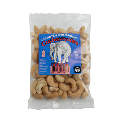 Horizon Cashewnødder Saltede Økologisk | 100 gr fra Horizon på Mecindo.dk
