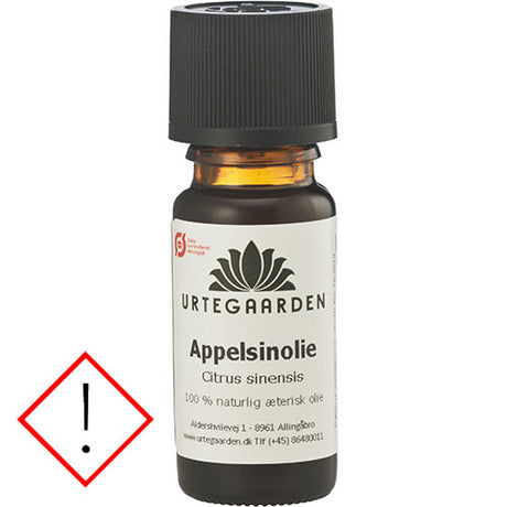 Urtegaarden Appelsinolie Ø | 30 ml fra Urtegaarden på Mecindo.dk