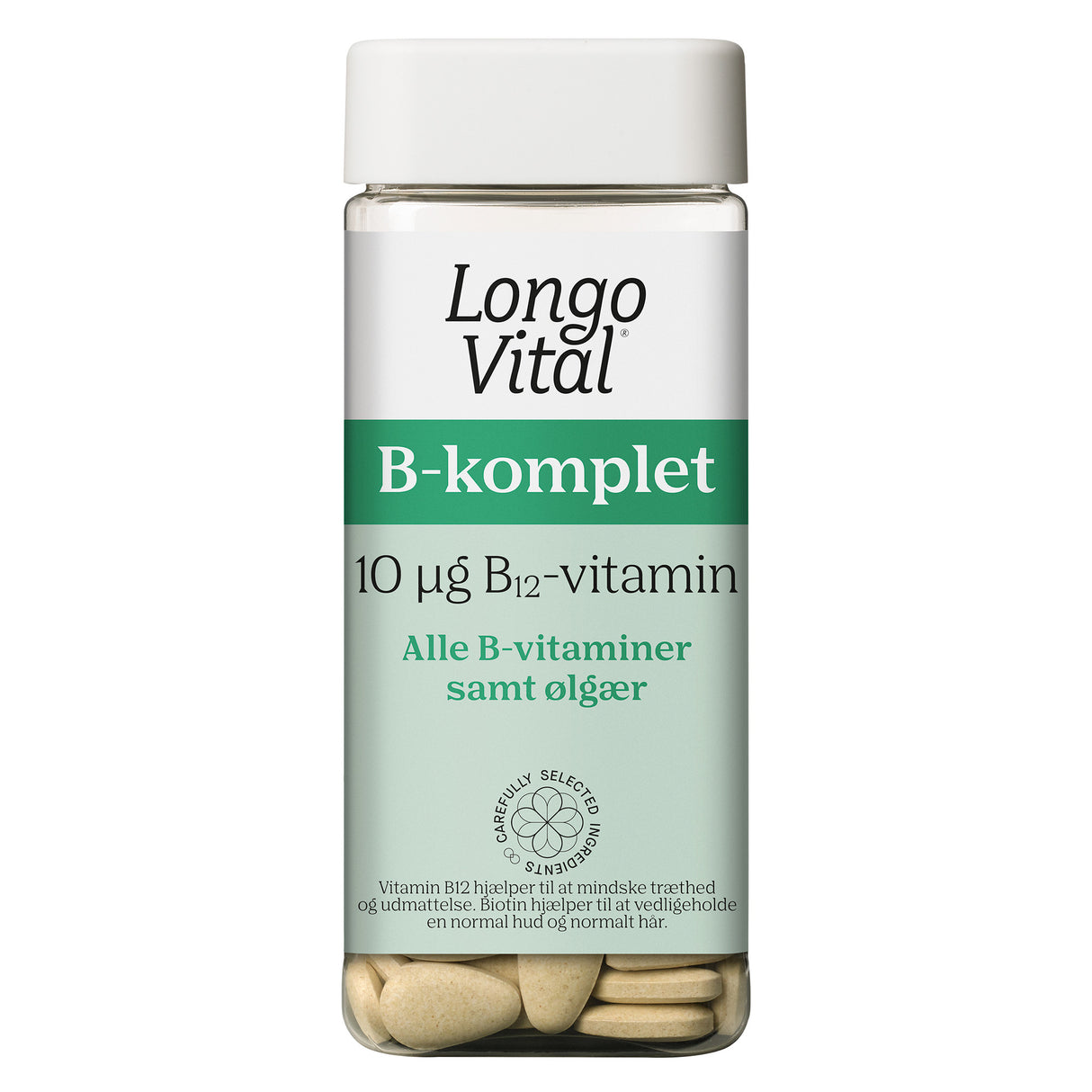 Longo B-komplet | 180 tabletter fra Longo på Mecindo.dk