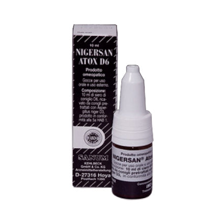 Sanum Nigersan Atox Dråber | 10 ml fra Sanum på Mecindo.dk