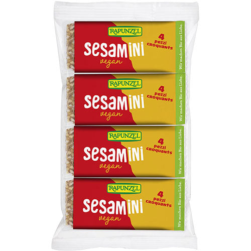 Rapunzel Sesambar M. Choko Multipack Økologisk | 4x27gr fra Rapunzel på Mecindo.dk