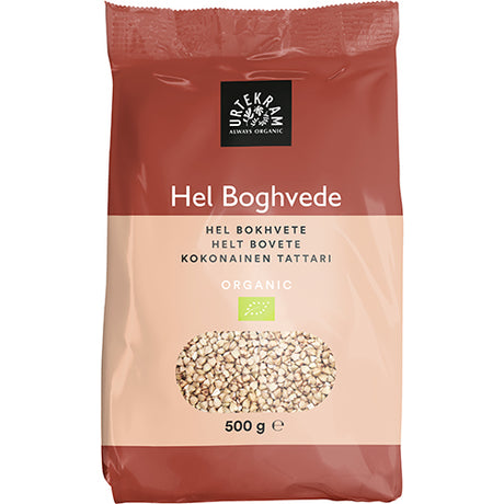 Urtekram Boghvede Hel Økologisk | 500 gr fra Urtekram på Mecindo.dk