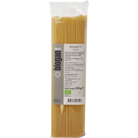 Biogan Økologisk Spaghetti | 500 g