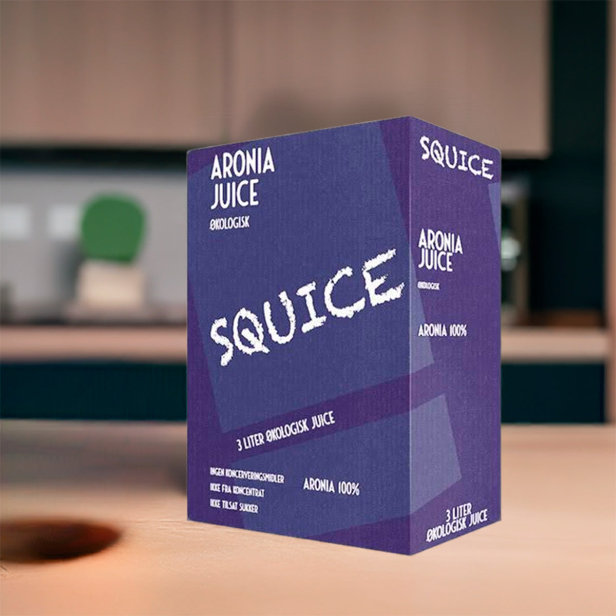 Squice Rå 100% Økologisk Aronia Juice | 3 ltr fra Squice på Mecindo.dk