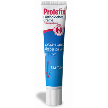 Protefix Fastholdelses Creme Til Tandprotesen | 47 gr fra Protefix på Mecindo.dk