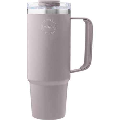 AYA&IDA Thermo Cup With Straw | Lavender fra AYA&IDA på Mecindo.dk