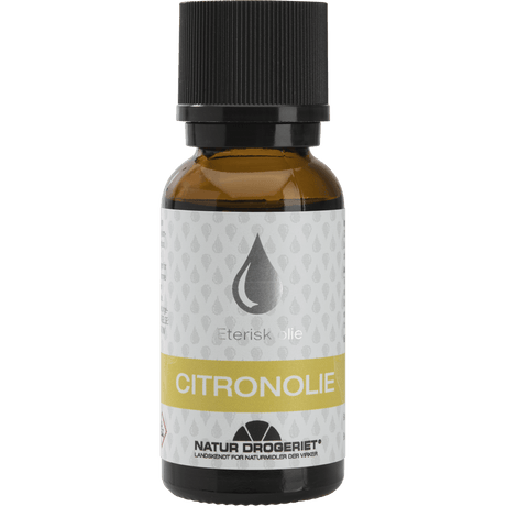 Natur-Drogeriet Citronolie Æterisk | 20 ml fra Natur-Drogeriet på Mecindo.dk