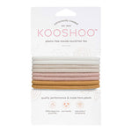 KooShoo Hårelastikker (Runde) Golden Fibres 8 Stk.