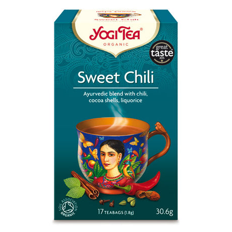 Yogi Sweet Chili Te | 17 br fra Yogi på Mecindo.dk
