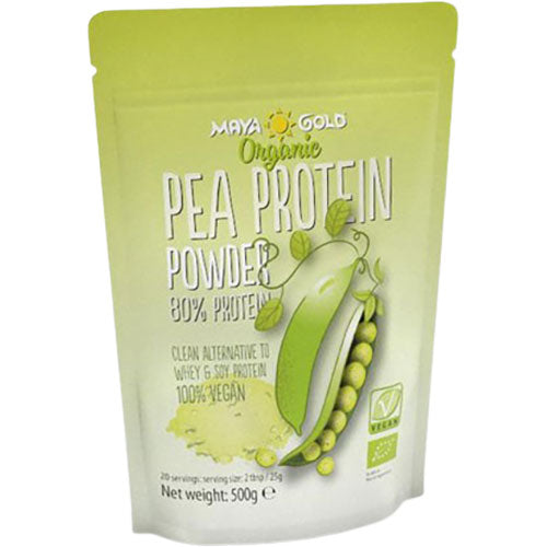 MayaGold Ærte Protein Pulver Økologisk | 500 gr fra MayaGold på Mecindo.dk