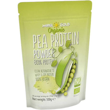MayaGold Ærte Protein Pulver Økologisk | 500 gr fra MayaGold på Mecindo.dk
