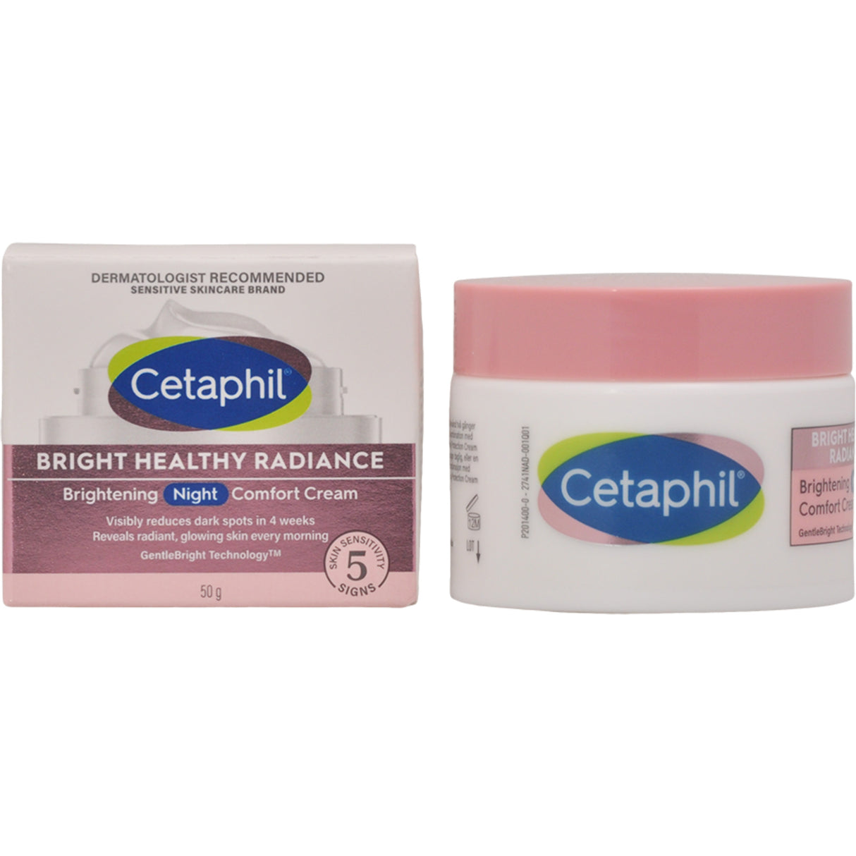 Cetaphil Brightening Night Comfort Cream | 50 gr fra Cetaphil på Mecindo.dk
