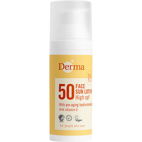 Derma Solcreme Ansigt | SPF 50 fra Derma på Mecindo.dk