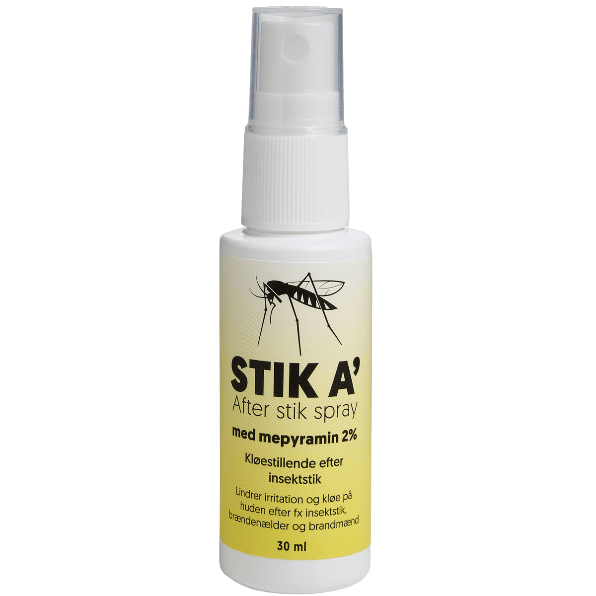 Stik A Stik A' Afterstik Spray | 30 ml fra Stik A på Mecindo.dk