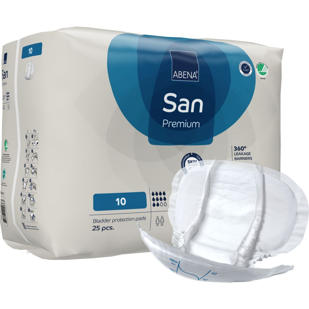 Abena San Premium 10 | 25 stk fra Abena på Mecindo.dk
