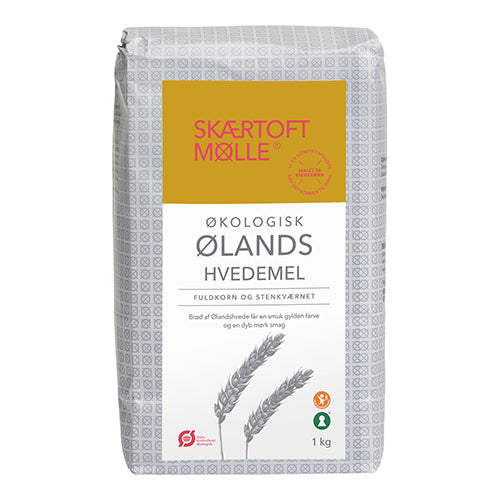 Skaertoft mølle Økologisk Landshvedemel Fuldkorns Stenkvaernet | 1 kg fra Skaertoft mølle på Mecindo.dk