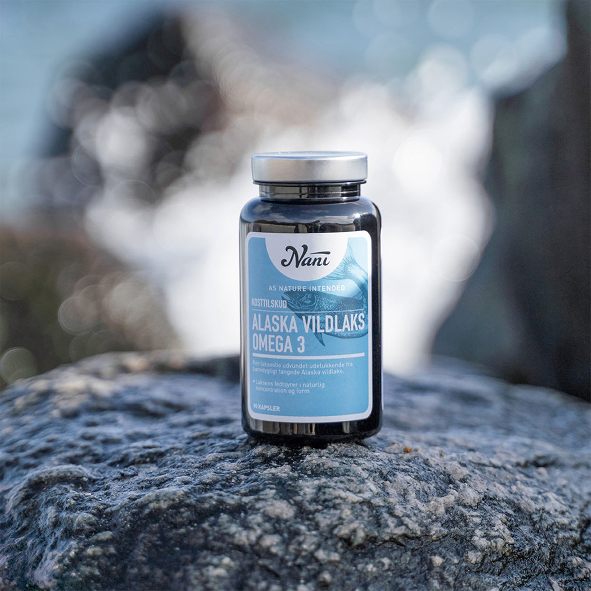 Nani Alaska Vildlaks Omega 3 | 90 kapsler fra Nani på Mecindo.dk
