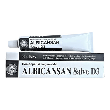 Sanum Albicansan Salve D3 | 30 gr fra Sanum på Mecindo.dk