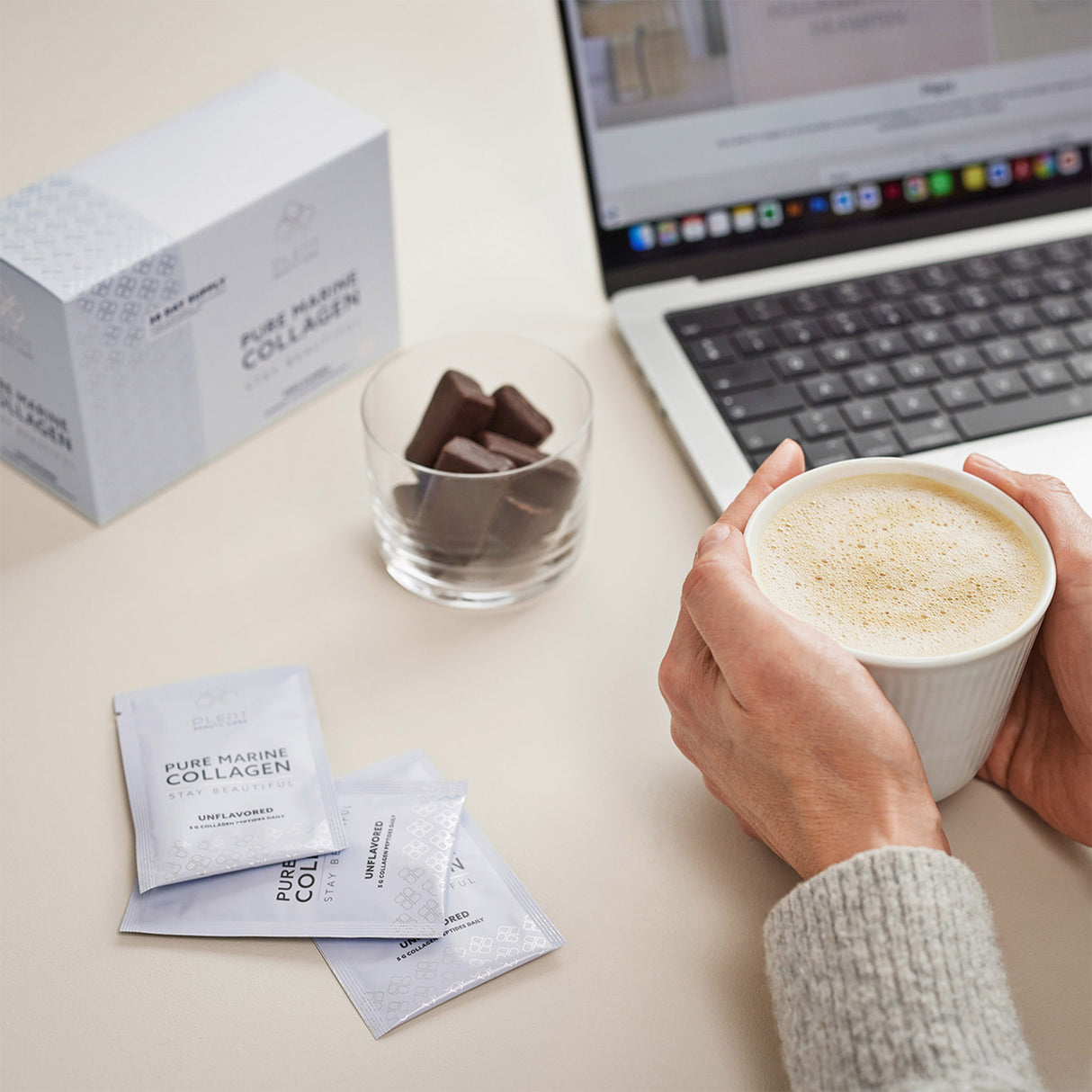 Plent Pure Marine Collagen 30 x 5 gr | Unflavoured fra Plent på Mecindo.dk
