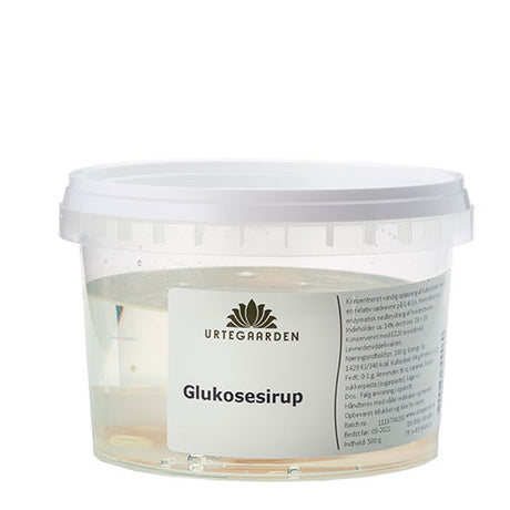 Urtegaarden Glukosesirup | 500 gr fra Urtegaarden på Mecindo.dk