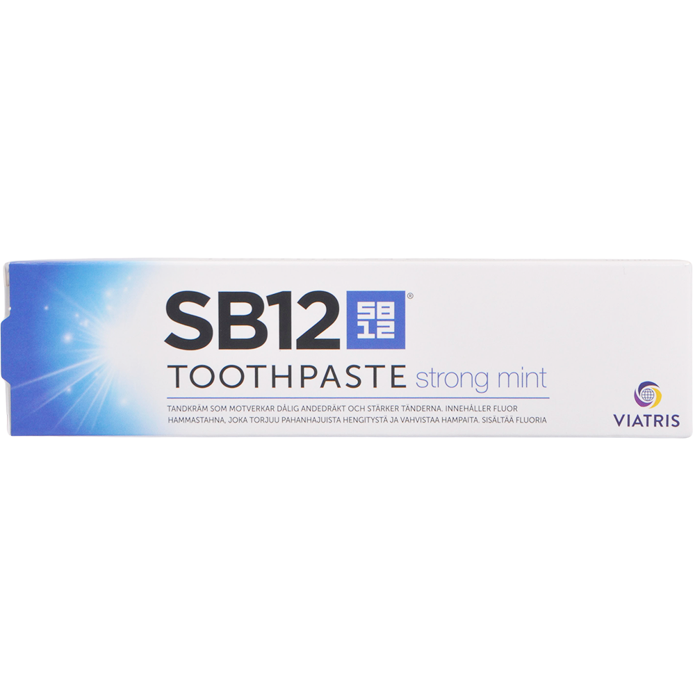 SB12 Tandpasta Strong Mint | 100 ml